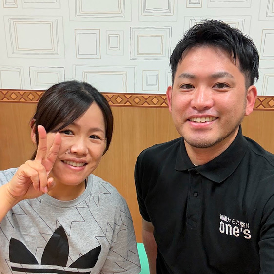 テニス肘でお悩みだったお客様の声
